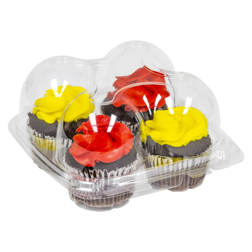 IP404 Clear PET 4-Count
Cupcake Container - 225