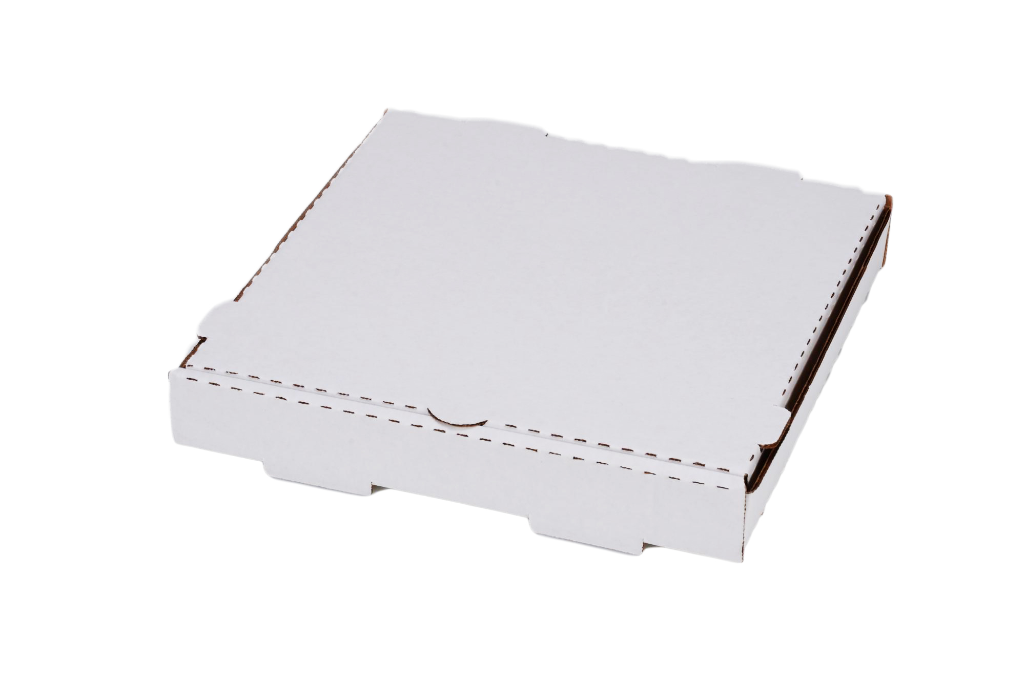 143153 White 12&quot; Corrugated  Pizza Box - 50
