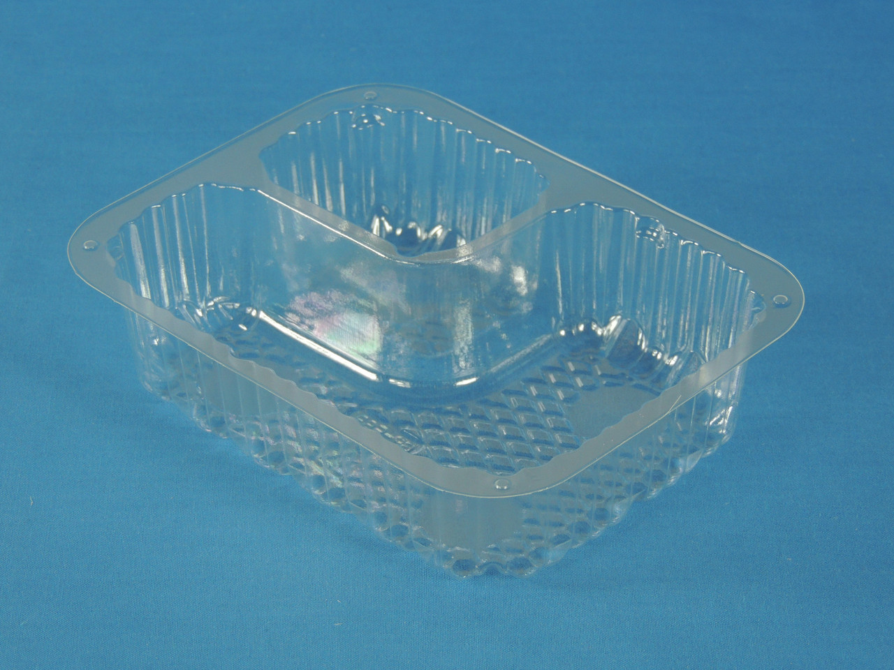 C56NT2 Clear Small 2 Comp.
Nacho Tray (6&quot; x 5&quot;) -
500(4/125)