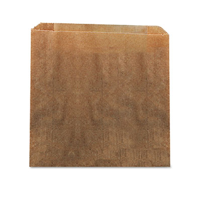 HS-6141 Waxed Kraft Paper Receptacle Liners (9x10x3.25)