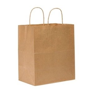 88155/87490 Brown 10&quot; x 6.75&quot;
x 12&quot; Bistro Carry Out Bags -
250