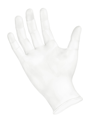GSVF105/22994 Extra Large  Powder Free Vinyl Gloves - 