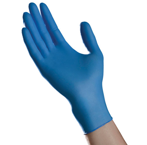 MNIT103L/GSBLN104 Large Blue  Nitrile Powder Free Gloves - 
