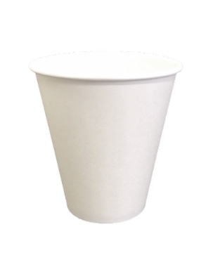 PHC-SW-08 White 8oz. Hot Paper  Cups - 1000(20/50)