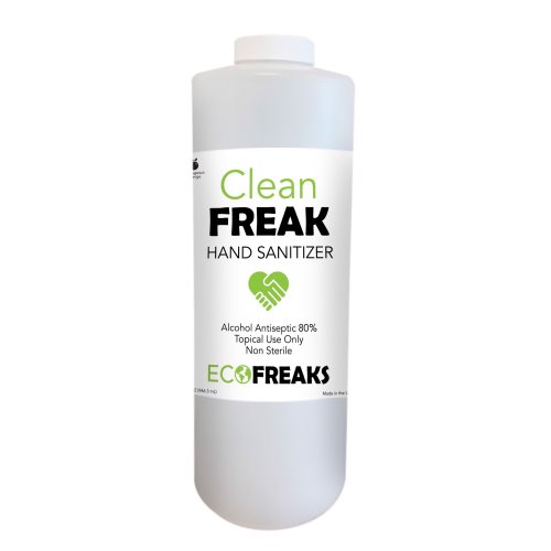 Clean Freak Pump 16oz. Gel 65%  Alcohol Hand Sanitizer - 12
