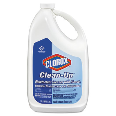 CLO35420CT Clorox Clean-Up
Disinfectant Cleaner with
Bleach - 4(4/1 Gal.)