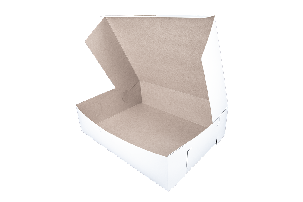 1035 White 19"x14"x5" Bakery  Box - 50